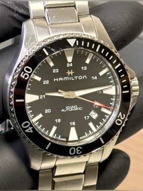 Hamilton Khaki Navy Scuba H82335131 Automatic Black Dial Men’s 40mm Luxury Watch